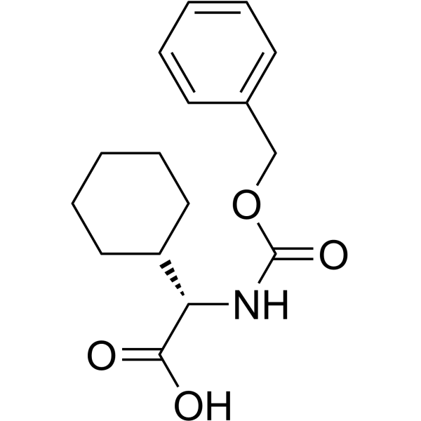 CBZ-L-环己基甘氨酸结构式