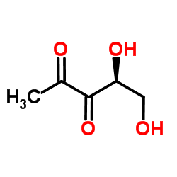 2,3-Pentanedione,4,5-dihydroxy-,(4S)- Structure