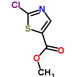 Methyl 2-chlorothiazole-5-carboxylate structure