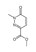 methyl 1-methyl-6-oxopyridazine-3-carboxylate Structure