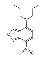 4-nitro-N,N-dipropyl-2,1,3-benzoxadiazol-7-amine Structure