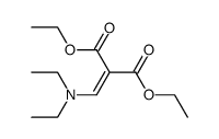 diethyl (N,N-diethylaminomethylene)malonate Structure