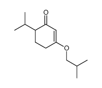 3-isobutoxy-6-isopropyl-2-cyclohexen-1-one Structure