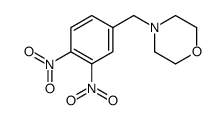 4-(3,4-Dinitrobenzyl)Morpholine结构式