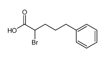 BENZENEPENTANOIC ACID,A-BROMO-结构式