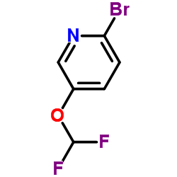 2-溴-5-二氟甲氧基吡啶结构式
