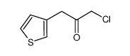 2-Propanone,1-chloro-3-(3-thienyl)-结构式