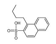 butylnaphthalene-2-sulphonic acid Structure