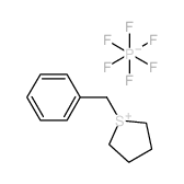 1-benzyltetrahydrothiophenium hexafluorophosphate Structure
