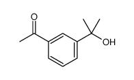 1-[3-(2-hydroxypropan-2-yl)phenyl]ethanone Structure