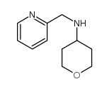 PYRIDIN-2-YLMETHYL-(TETRAHYDRO-PYRAN-4-YL)-AMINE Structure