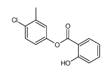 (4-chloro-3-methylphenyl) 2-hydroxybenzoate Structure