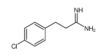 3-(4-氯苯基)-丙酰胺结构式