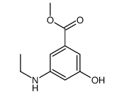 methyl 3-(ethylamino)-5-hydroxybenzoate Structure