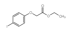 (4-碘苯氧基)乙酸乙酯结构式