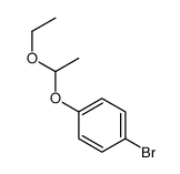 1-Bromo-4-(1-ethoxyethoxy)benzene Structure