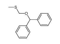 {[(methylsulfanyl)methoxy](phenyl)methyl}benzene结构式