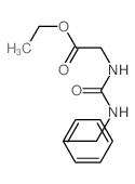 ethyl 2-(benzylcarbamoylamino)acetate结构式