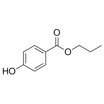 对羟基苯甲酸丙酯结构式