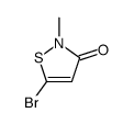 5-bromo-2-methyl-1,2-thiazol-3-one Structure