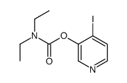 (4-iodopyridin-3-yl) N,N-diethylcarbamate结构式