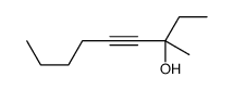 3-methylnon-4-yn-3-ol Structure
