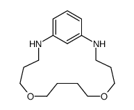 6,11-dioxa-2,15-diazabicyclo[14.3.1]eicosa-1(20),16,18-triene结构式