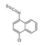 1-chloro-4-isothiocyanato-naphthalene Structure