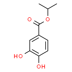 Benzoic acid, 3,4-dihydroxy-, 1-Methylethyl ester结构式