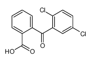 2-(2,5-dichlorobenzoyl)benzoic acid结构式