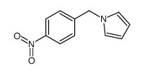 1-[(4-nitrophenyl)methyl]pyrrole Structure
