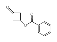 3-oxocyclobutyl benzoate structure