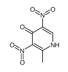 2-Methyl-3,5-dinitro-4-pyridinol结构式