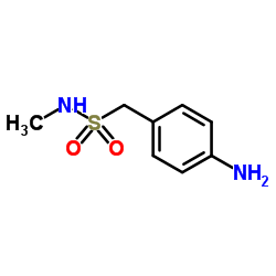4-氨基苯基-N-甲基甲烷磺酰胺结构式