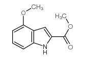 4-甲氧吲哚-2-羧酸甲脂图片
