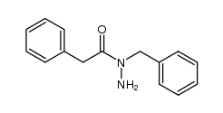 N-benzyl-2-phenylacetohydrazide Structure