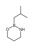 2-(2-methylpropyl)-1,3,2-oxazaborinane结构式