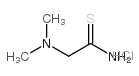 二甲氨基硫代乙酰胺盐酸盐结构式