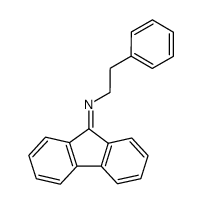 N-(2-phenylethyl)-9H-fluoren-9-imine结构式