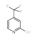 4-(三氟甲基)吡啶-2-硫醇结构式