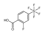 2-Fluoro-4-(pentafluorothio)benzoic acid picture