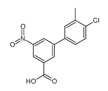 3-(4-chloro-3-methylphenyl)-5-nitrobenzoic acid Structure