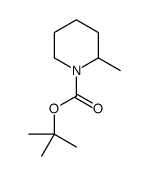 tert-butyl 2-methylpiperidine-1-carboxylate结构式