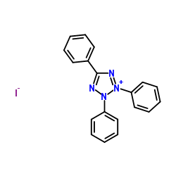 碘化2,3,5-三苯基四唑结构式