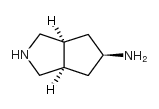 八溴氢环戊烯[C]吡咯-5-胺结构式