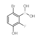 6-溴-2-氟-3-羟基苯基硼酸图片