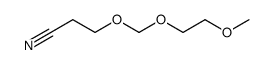 4,6,9-Trioxadecannitril结构式