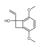 1-ethenyl-3,6-dimethoxybenzocyclobuten-1-ol Structure