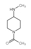 1-(4-(METHYLAMINO)PIPERIDIN-1-YL)ETHANONE Structure
