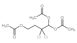 1,1,4-Triacetoxy-2,2-dichlorobutane Structure